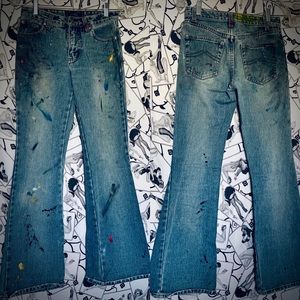 Vintage 90s Distressed Flares